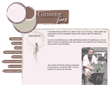 Tablet Screenshot of ginseng-graines-plants.com